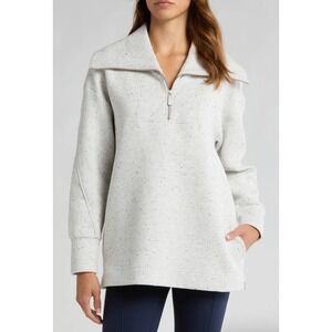 Sweaty Betty Radiant Half Zip Sweatshirt Tranquil G XXL